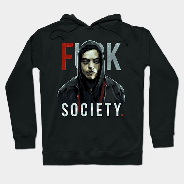 Fsociety Hoodie by nabakumov